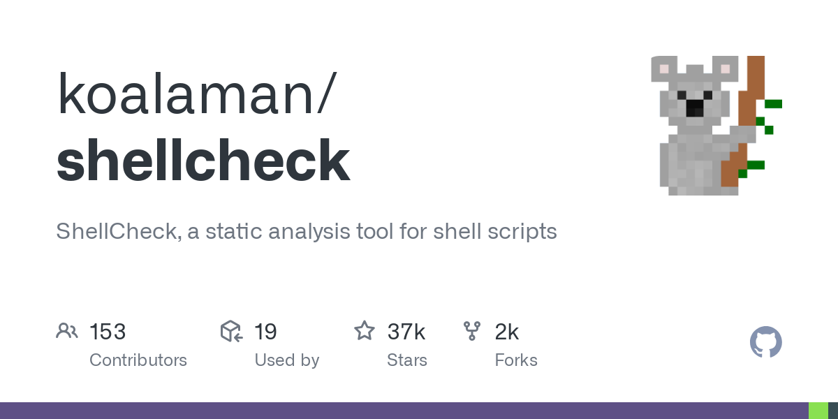 Shellcheck Sympolymathesy By Chris Krycho Shellcheck sympolymathesy by chris krycho
